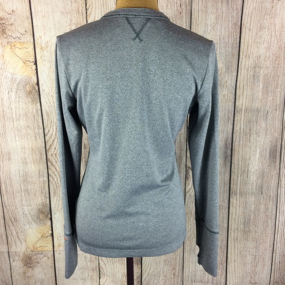 Nike Golf Sport Dri Fit Long Sleeve Shirt Sz M - Picture 3 of 7